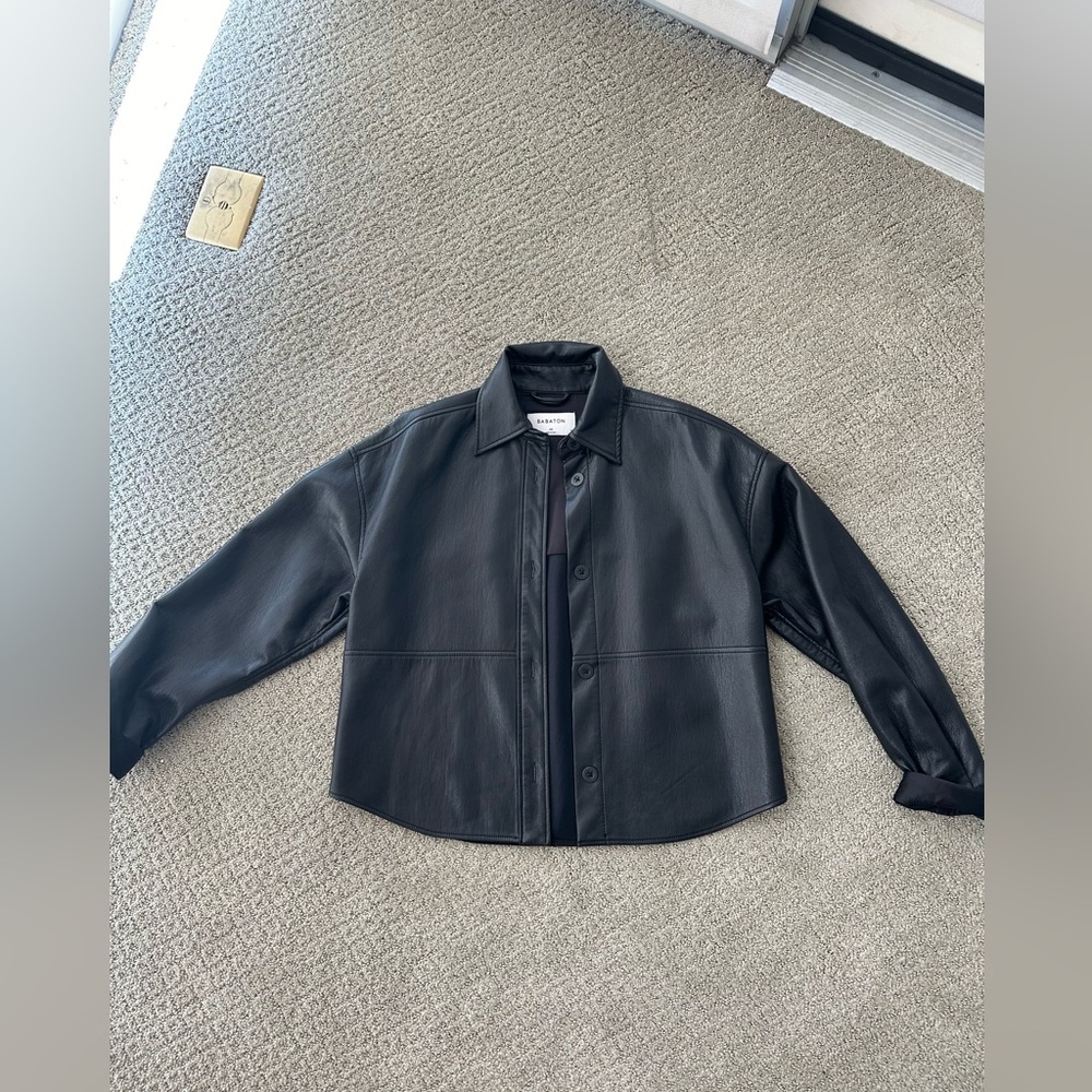 Aritzia Babaton Pelli Hip Shirt Jacket